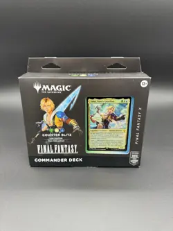 Magic MTG Final Fantasy X Counter Blitz Tidus Commander Deck - Image 1