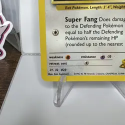 Lt. Surge's Raticate Gym Heroes Pokemon TCG 51/132 Unlimited Uncommon - Image 5