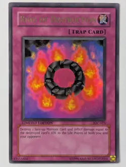 Ring der Zerstorung IOC-SE3 Ultra Rare EN NM YUGIOH - Image 1