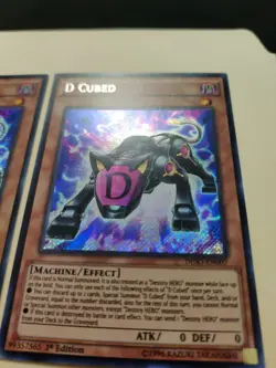 3x D Cubed DESO-EN007 1st Edition Secret Rare LP - Image 5
