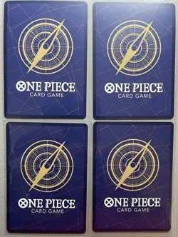 One Piece Card Game Franky OP09-072 SR English Playset X4! - Image 2