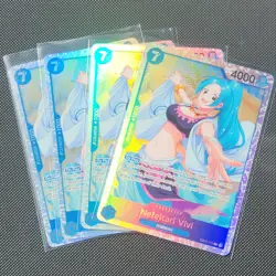 4x Nefeltari Vivi EB04-025 SR Playset One Piece The Azure Sea's Seven X4 OP14 - Image 1