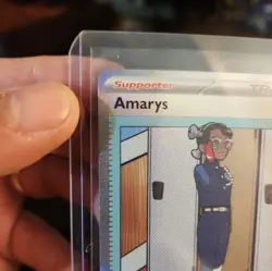 Pokemon TCG Prismatic Evolutions Amarys 170/131 Special Illustration Rare SIR - Image 3