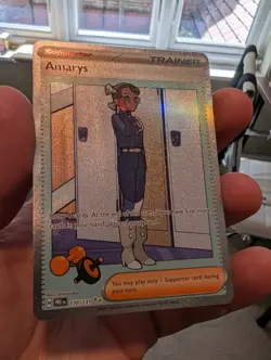 Amarys 170/131 Prismatic Evolutions SIR Pokemon TCG - NM - Image 1