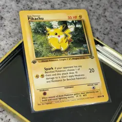 1st Edition Pikachu 60/64 Mint! 💫💎 | WOTC Vintage Grail | Pokemon TCG Card NM - Image 2