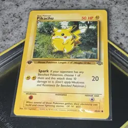 1st Edition Pikachu 60/64 Mint! 💫💎 | WOTC Vintage Grail | Pokemon TCG Card NM - Image 3