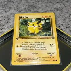 1st Edition Pikachu 60/64 Mint! 💫💎 | WOTC Vintage Grail | Pokemon TCG Card NM - Image 4