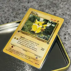 1st Edition Pikachu 60/64 Mint! 💫💎 | WOTC Vintage Grail | Pokemon TCG Card NM - Image 5
