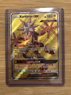 Xurkitree GX 142/156 Ultra Prism Full Art Pokemon Card Good Condition Ultra Rare - Image 1