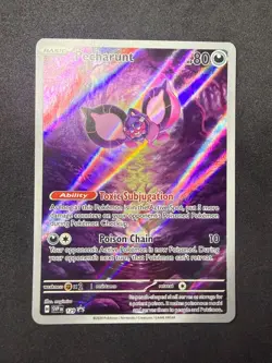 Pecharunt 129 Black Star Promo Card Shrouded Fable | Pokemon | NM - Image 1