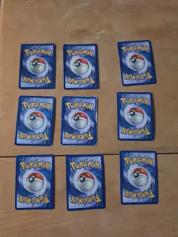 Pokemon TCG Raichu Holo Lot 8 Cards Dark Raichu 7/110, Raichu 83/90 - Image 2