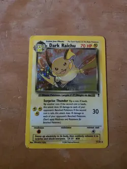 Pokemon TCG Raichu Holo Lot 8 Cards Dark Raichu 7/110, Raichu 83/90 - Image 3