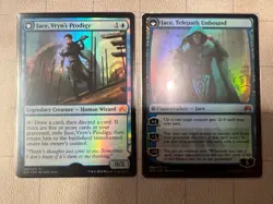 Foil Jace, Vryn's Prodigy Jace, Telepath Unbound Origins Artist Proof Signed - Image 1