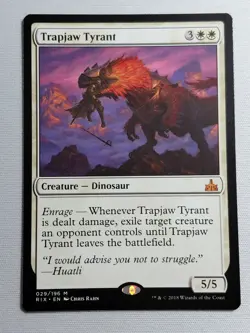 Trapjaw Tyrant Rivals of Ixalan Regular - Image 1