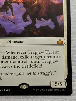 Trapjaw Tyrant Rivals of Ixalan Regular - Image 5