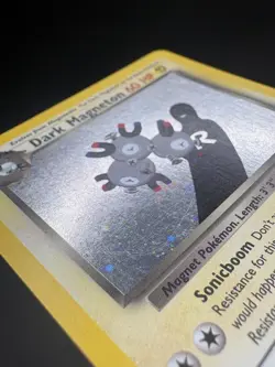 Pokemon Dark Magneton TCG Holo Rare Card 11/82 Unlimited Team Rocket LP+ - Image 3
