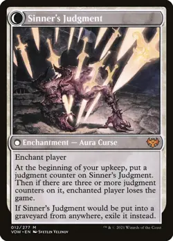 MTG - Faithbound Judge - Innistrad: Crimson Vow - X1 - (NM) - - Image 2