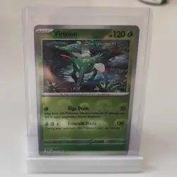 Pokemon TCG White Flare Virizion Reverse Holo Masterball 010/086 ENGLISH - Image 1