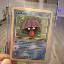 Pokemon TCG Shellder Fossil 54/62 Regular 1st Edition Common SHARP CARD. SEE PIC - Image 1