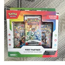 Pokemon First Partner Illustration Collection Series 1 Promo Box Booster Exclus… - Image 1