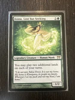 MTG CHAMPIONS OF KAMIGAWA* AZUSA LOST BUT SEEKING NM/M* - Image 1