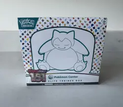 151 Pokemon Center Elite Trainer Box Scarlet Violet New/Sealed with case - Image 1