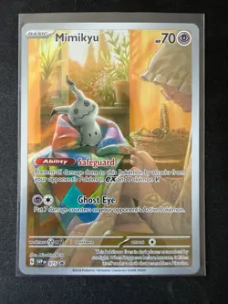 Mimikyu SVP 075 Pokemon TCG S&V Paldean Fates Black Star Promo - Image 1