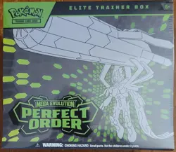 Pokemon Mega Evolution Perfect Order Elite Trainer Box Promo Sealed English - Image 1