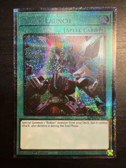 Quick Launch (STARLIGHT RARE) RA05-EN062 (MINT) 1st Edition Yu-Gi-Oh! Konami - Image 1