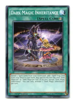 Dark Magic Inheritance - SDMY-EN025 1st Edition - YuGiOh-LP - Image 1