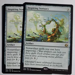 Inspiring Statuary x1 Aether Revolt Magic the Gathering MTG LP/NM - Image 5