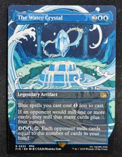 MTG - The Water Crystal - Borderless - Rare - FIN-0333 - NM/M - Image 1