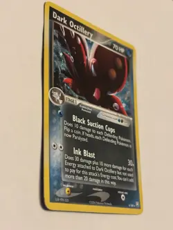 Dark Octillery 8/109 Holo Rare EX Team Rocket Returns Lightly Played Pokemon - Image 2