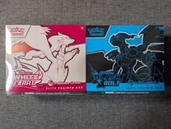 Pokemon TCG Black Bolt & White Flare Pokemon Center ETB (PC ETB) New And Sealed - Image 1