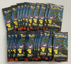 Pokemon TCG Trick or Trade 2024 24 Packs Sealed Unopened - Image 1