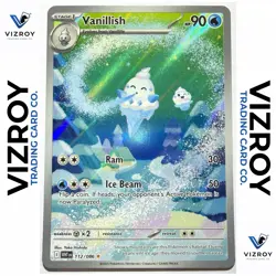 Vanillish • 112/086 • Illustration Rare • White Flare WHT • NM • Pokemon - Image 1