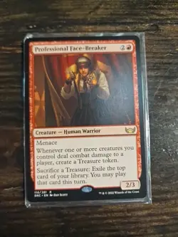 Professional Face-Breaker Magic the Gathering Card - Image 1