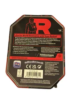 Pokemon TCG Destined Rivals Team Rocket Persian Ex Tin NEW & SEALED - Image 3
