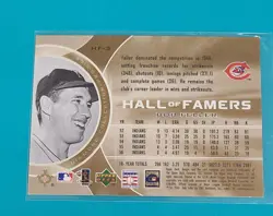 2004 UD Diamond Coll. Pro Sigs Hall of Famers #HF-3 Bob Feller BASEBALL Card 3B - Image 2
