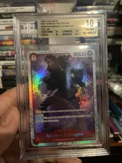 2024 One Piece 500 Years In The Future Graded Monkey D. Dragon Foil BGS 10 - Image 2