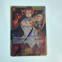 One Piece TCG English OP01-120 Shanks SEC Foil - Image 1
