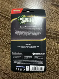 Pokemon TCG Mega Evolution Perfect Order Booster Pack - Image 2