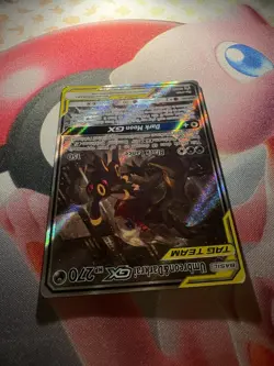 Umbreon & Darkrai GX Tag Team Sun and Moon Black Star Promo SM241 LP - Image 3