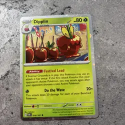 X4 FULL PLAY SET Pokemon – Dipplin 018/167 - Cosmos Foil Promo Card - Collectors - Image 1