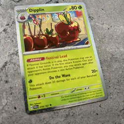 X4 FULL PLAY SET Pokemon – Dipplin 018/167 - Cosmos Foil Promo Card - Collectors - Image 3