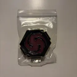 Disney Lorcana - Amethyst Ink Symbol Pin - Sealed - Reign of Jafar Set 8 Prizing - Image 1