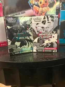 Pokemon Black Bolt And White Flare Booster Bundle Set Of 2 ✅ Sealed ✅ - Image 1