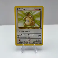 Pokemon Kangaskhan Card 21/64 Jungle Set Non-Holo Rare Vintage 1999 WOTC - Image 1