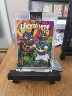 2025 Wild Card Wicked Hits True 1 of 1 Jalen Hurts Philadelphia Eagles - Image 1
