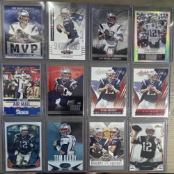 Tom Brady card lot. Great Value! Lot 10 - Image 1